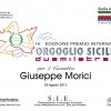 targa premio orgoglio siciliano 2013