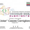 targa premio orgoglio siciliano 2013